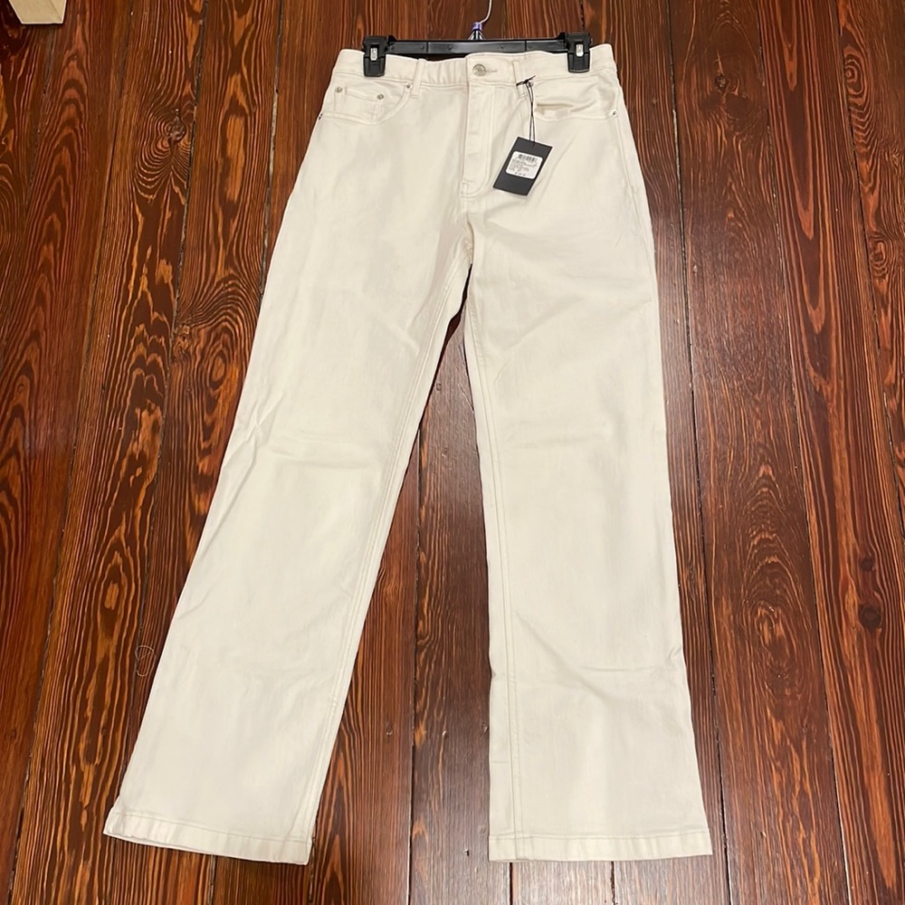 Never worn Club Monaco Structured Bootcut Jeans